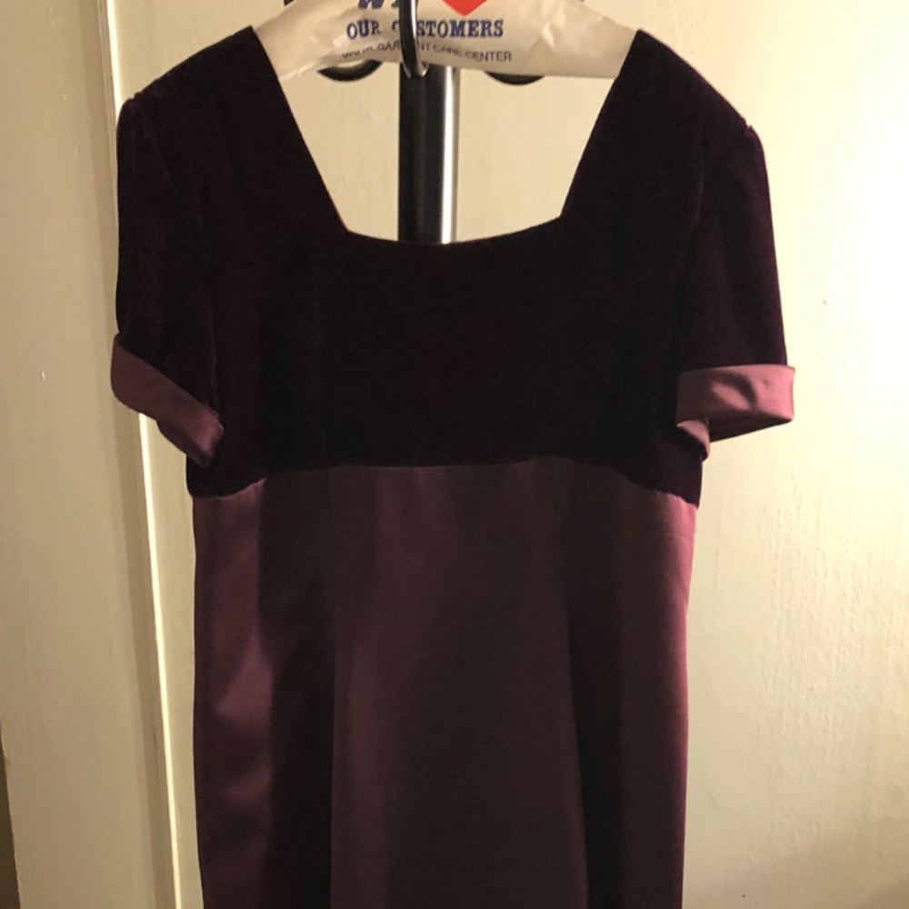 Burgundy Bridesmaid dress